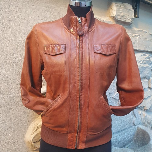 Veste gilet cuir - gilet,