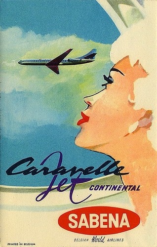 Affiche poster sabena - affiche,