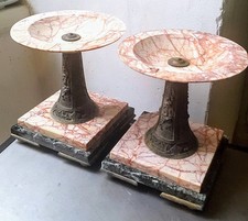 Paire de cassolettes de