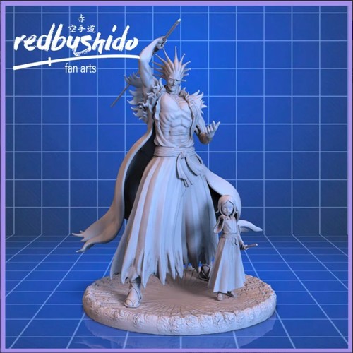 Figurine bleach zaraki - bleach,