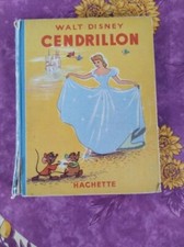 Livre Cendrillon Walt Disney