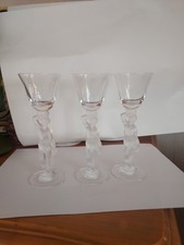 3 Verres À Liqueur Bayel Modèle Bachus Grappe De Raisin