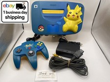 Console Pikachu Nintendo 64