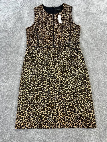 Crew dress womens brown - dress, 14