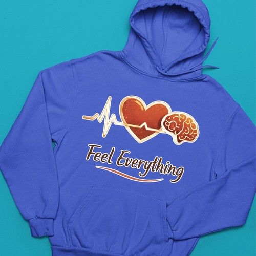 Merch sweat capuche - af,