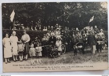 Saint Julien les Villas 1926 (Aube) - Un Groupe de la Kermesse avec les 2 Frêres