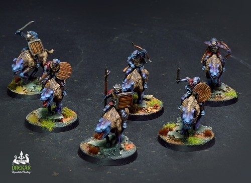 Warg riders mordor - warg,