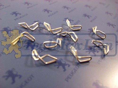 Jeu agrafes de fixation - 10,