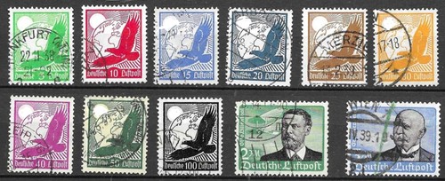 Timbres 1934 allemagne - 1934,