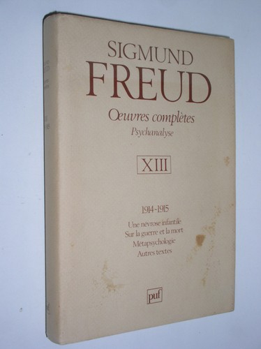 Sigmund freud oeuvres - sigmund,