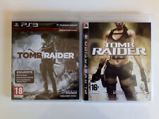 Tomb Raider + Tomb Raider Underworld PS3 / version francaise / b.r sans éraflure