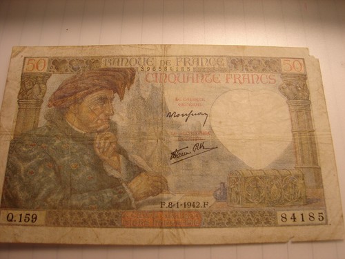 Banque france 50 francs - banque,