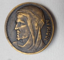 MEDAILLe EXPOSITION COLONIALE INTERNATIONALE 1931 à Paris. AFRIQUE L.Desvignes