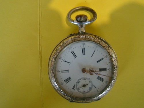 Montre gousset argent - en,