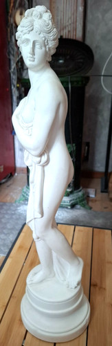 Ancienne grande statuette - ancienne, en