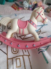 BARBIE - Cheval A Bascule - Barbie Heart Family - Mattel - 1984