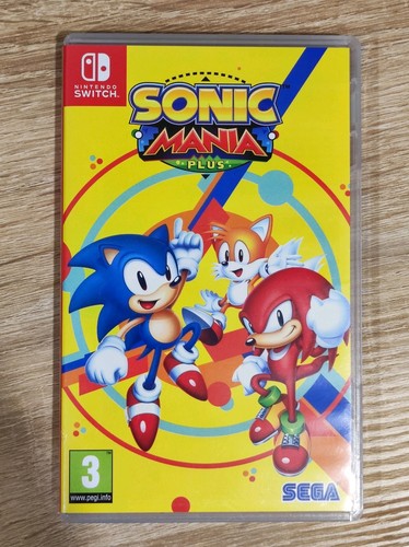 Sonic mania plus nintendo - sonic,