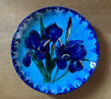 Assiette décorative fleurs