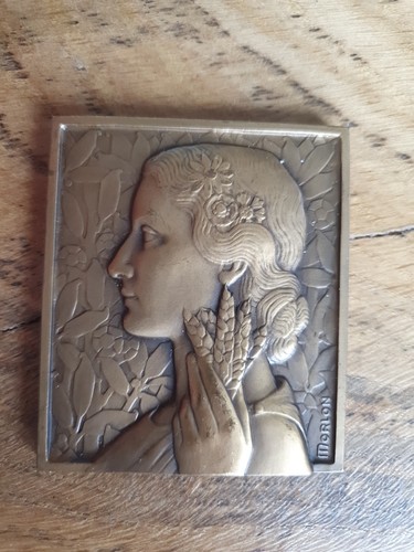 Coffret plaque art déco - plaque,