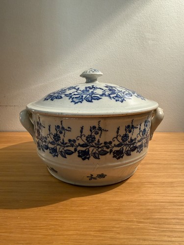 Soupière ancienne faïence - soupière,