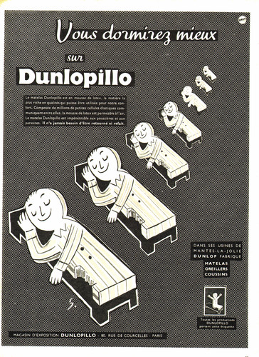 Pub matelas dunlopillo - ,