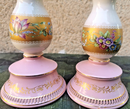 Paire pieds lampes en - paire,