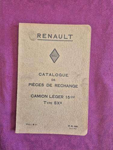 Renault camion type sx b - camion,