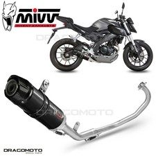 Ligne complet YAMAHA YZF R125 2014 2015 MIVV Gp Noir CC