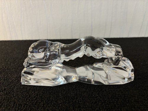 Panthère cristal daum - panthère,