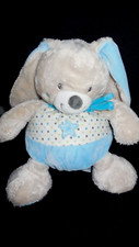 doudou peluche lapin beige