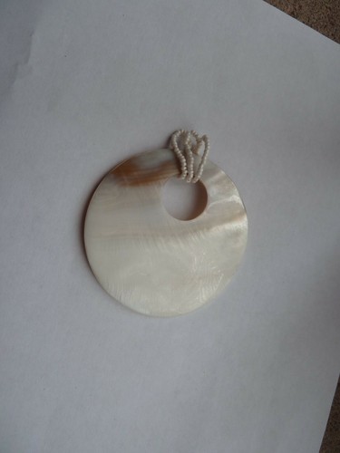 Beau pendentif nacre - beau, en