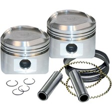S&AMP ; S Cycle Forgé Piston Kit Pour 89Ci. Stroker Standard Bore 3 1/2In 010In
