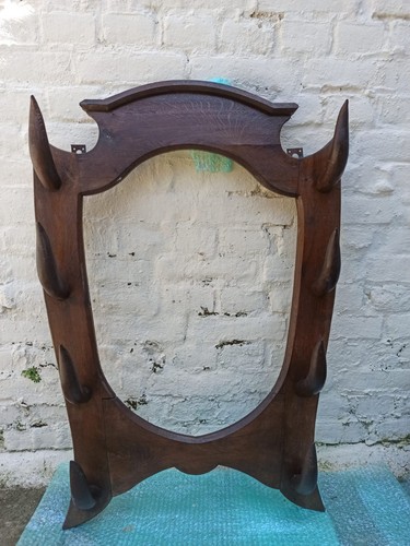 Ancien cadre miroir porte - cadre,