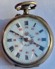 montre gousset en argent -N°3 - NE  FONCTIONNE PAS à RÉPARER  ou pour PIÈCES !!!