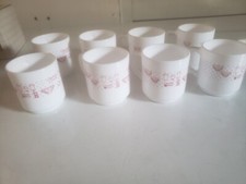 8 Mini tasses A Café  Arcopal