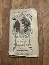Livre Guide des environs de Paris Banlieue Ouest avec Carte (L2B)