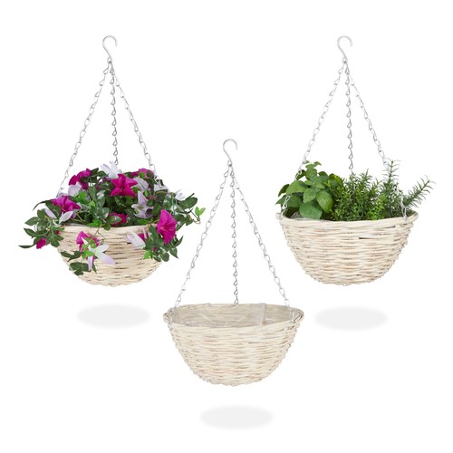 Suspension plante panier