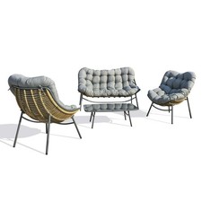 Salon de Jardin 4 Places en