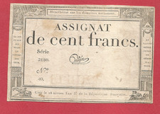 ASSIGNAT 100 francs  18 Nivose