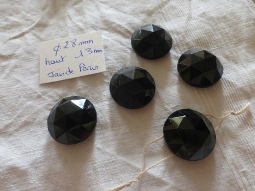 Lot navette cabochon - de, rond