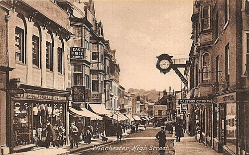 Carte postale winchester - postale,
