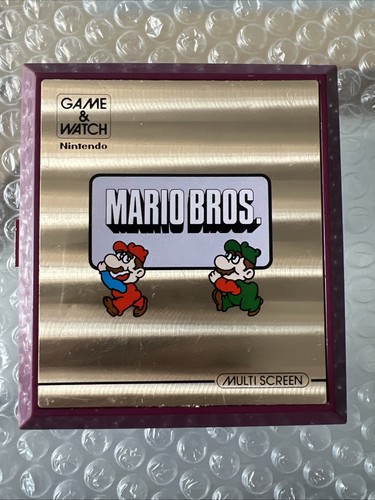 Nintendo game watch mario - nintendo,