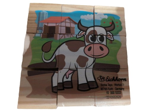 Eichhorn puzzle cubes - puzzle, bois