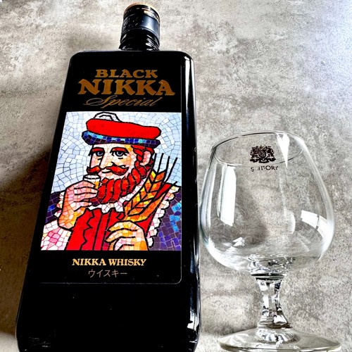 Bouteille vide whisky nikka - bouteille, de