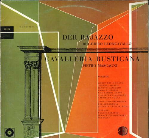 Ruggiero leoncavallo - lp,