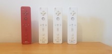 Lot de 4 manettes Wii dont 2 manettes Wii motion plus HS