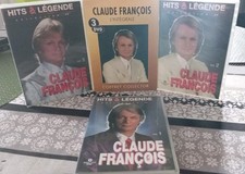 Claude François l'intégrale 3 Dvd, Coffret  Disques Flèche 2/3 Sous Cellophane 