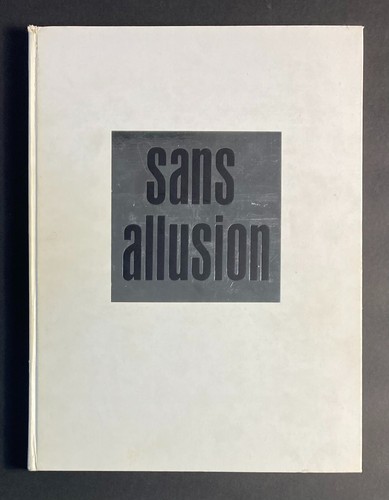 Livre sans allusion - livre, allusion"