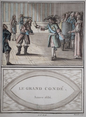 Grand conde eau forte - conde,