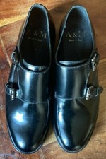 Derby noirs femme 39 / chaussures cuir vernis